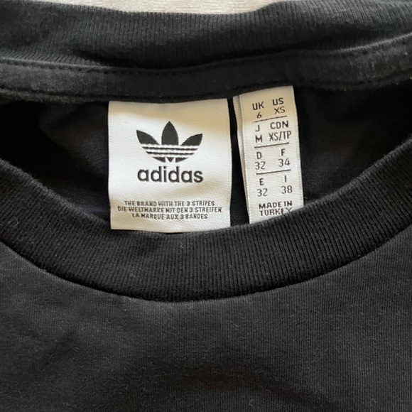 Adidas Kids Black Floral Matching Set - Picture 6 of 10